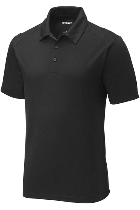 UltraClub 8425 Performance Interlock Polo Charcoal 5X-Large